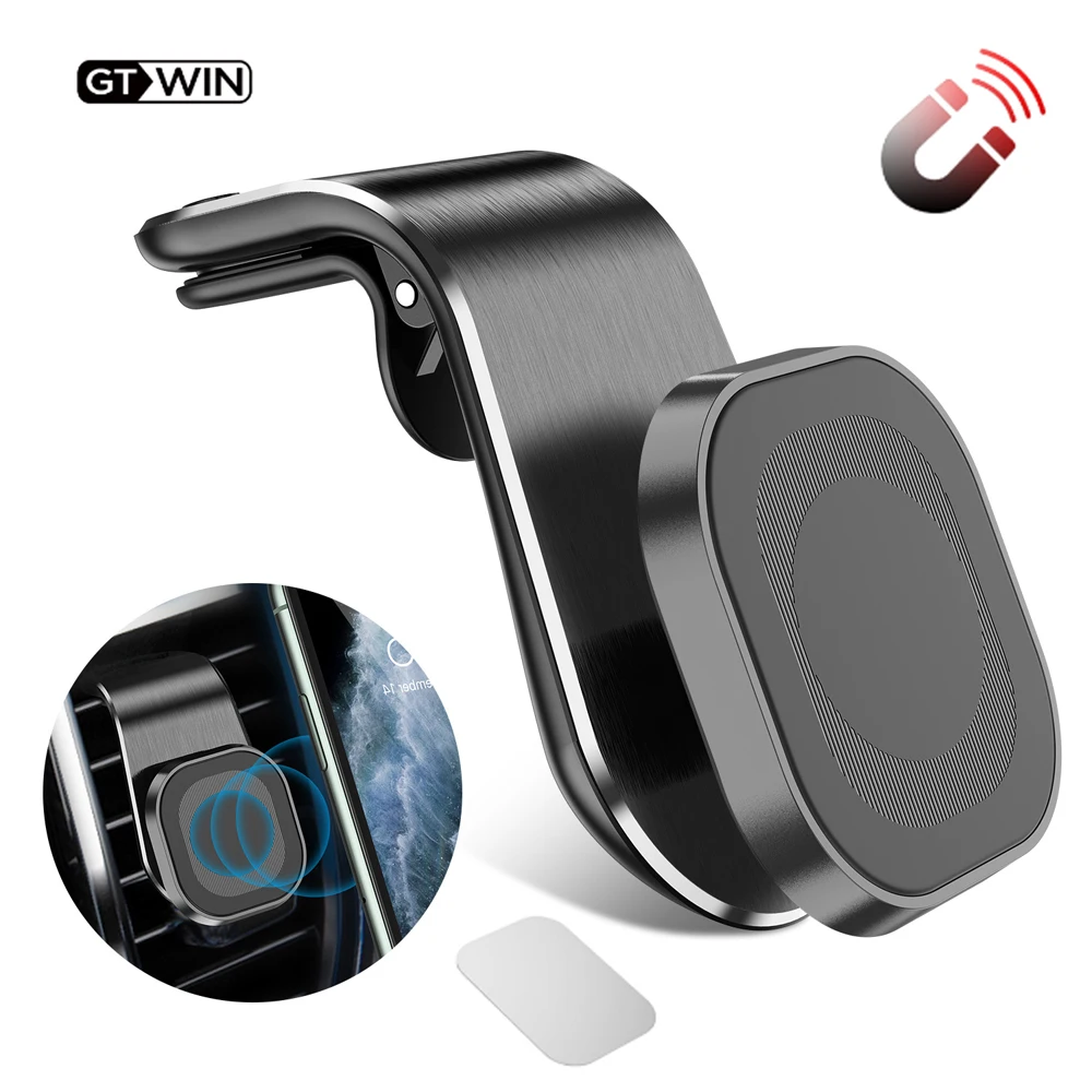 Автомобильный держатель телефона GTWIN магнитный универсальный для iphone 12 11 pro Xiaomi Air