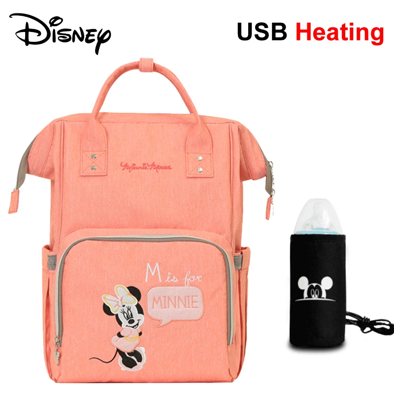 Disney mochila bebe maternidade рюкзак для детских подгузников с usb сумка-Органайзер для детских колясок водонепроницаемая сумка для детских колясок - Цвет: 8