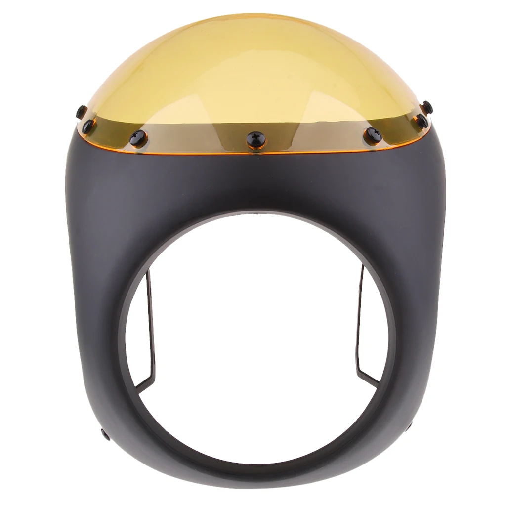 Универсальное 7-дюймовое Защитное стекло для фар Cafe Racer | Автомобили и мотоциклы