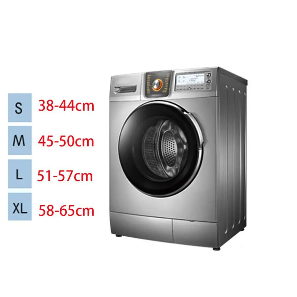 

Automatic Roller Washer Sunscreen Washing Machine Waterproof Cover Dryer Polyester Silver Dustproof Washing Machine Cover
