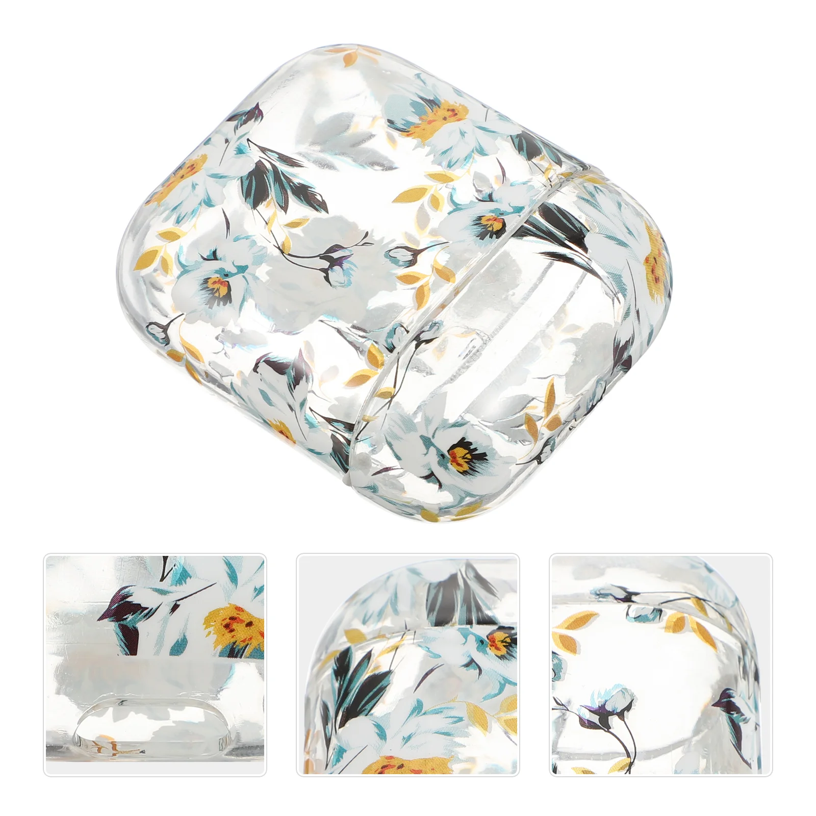 

1Pc Wireless Earphone Container Case Compatible for Apple Airpods 1/2 Generation