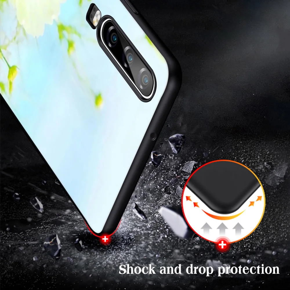 

Sunflower Case for Huawei P30 P40 P20 Lite Pro Mate 40 30 20 Lite Pro P Smart Plus Honor 30 20 9X Pro Lite Phone Cases