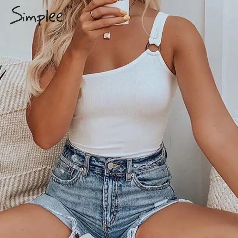 Simplee, винтажный купальник на одно плечо, сексуальный, цельный, пуш-ап, женский купальник, с высокой посадкой, бодикон, летнее бикини, монокини, купальные костюмы