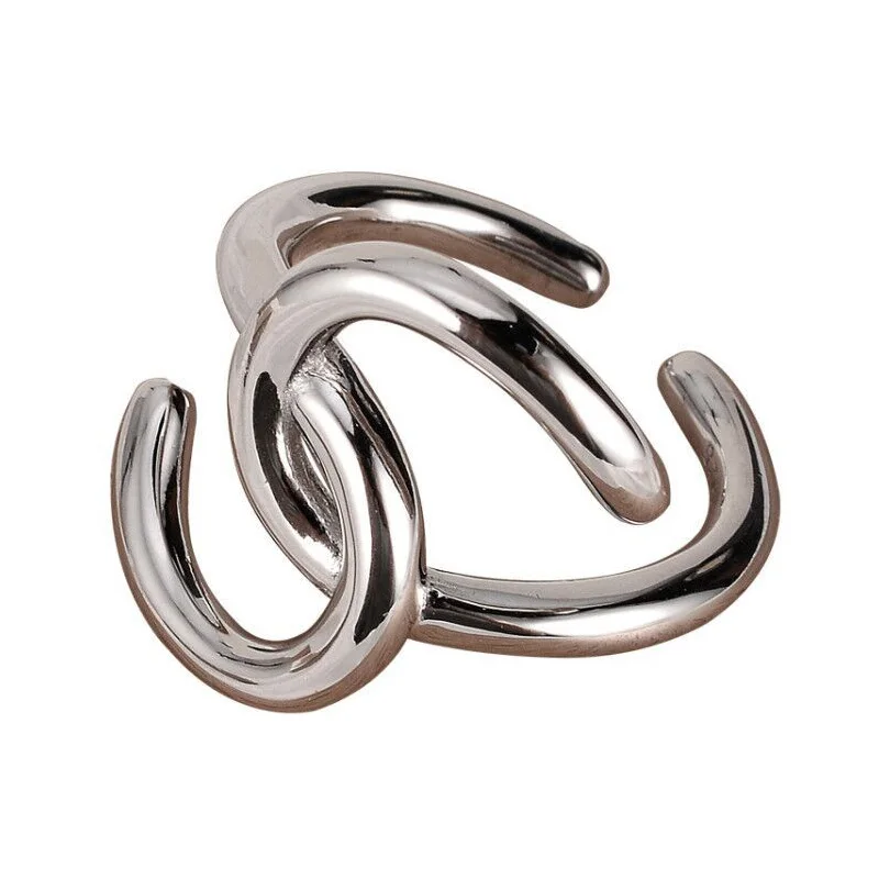 

TUNGSTE Gold/Silver Color Real 925 Silver Small Unusual Unique Finger Rings Jewelry For Women Ladies