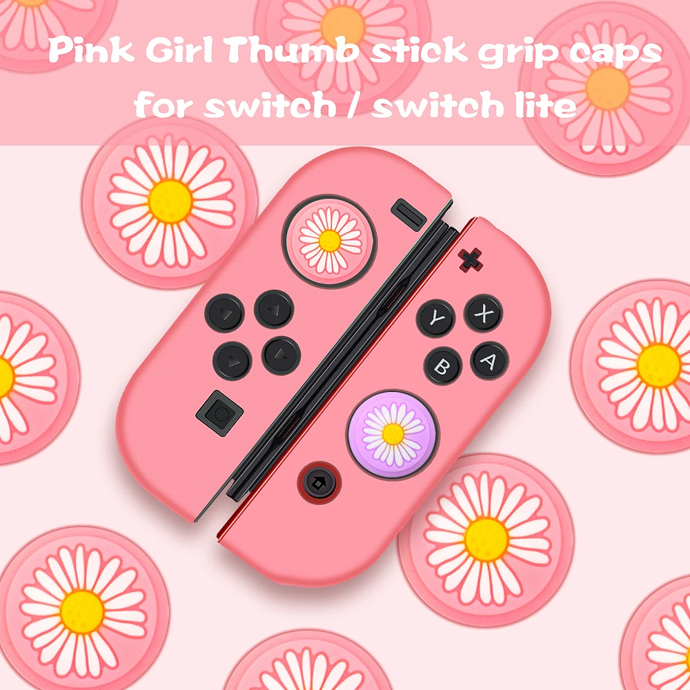 Чехол для игрового контроллера Nintendo Switch накладки на аналоговые стики кнопок Lite
