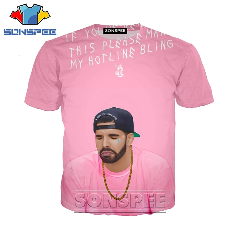 04 Аниме 3d печать футболка мужская хип-хоп Drake Женская модная футболка сексуальные Детские футболки с забавным принтом Забавные Рубашки homme футболка A245 - Цвет: 04