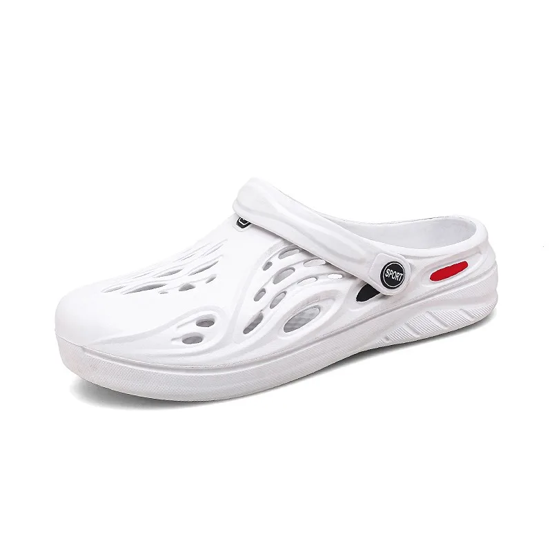 Летние модные мужские сандалии дышащие повседневные туфли для питомцев и сада