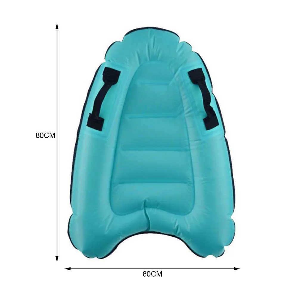 

Inflatable Body Board Lightweight Soft Surfboards Outdoor Swimming Pool Beach Floating Mat Float for Children Adult