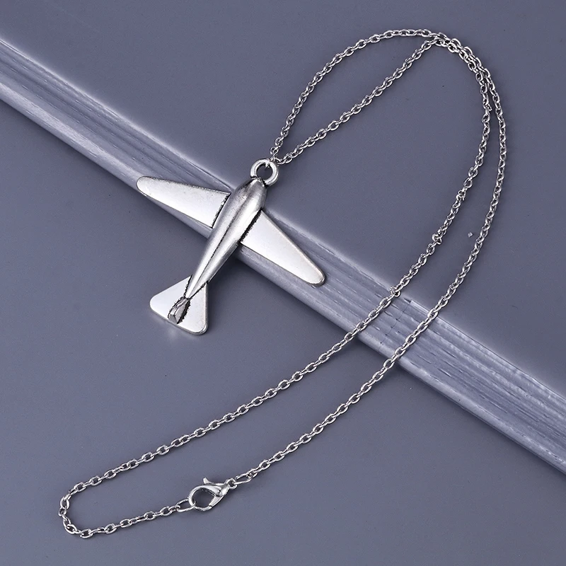 Модные украшения винтажное ожерелье самолеты подвеска для мужчин и женщин |