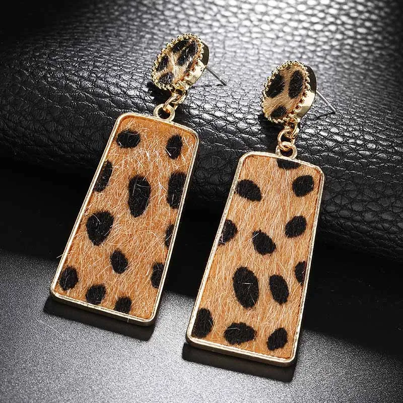 Винтажные Ретро украшения новый дизайн геометрические висячие серьги