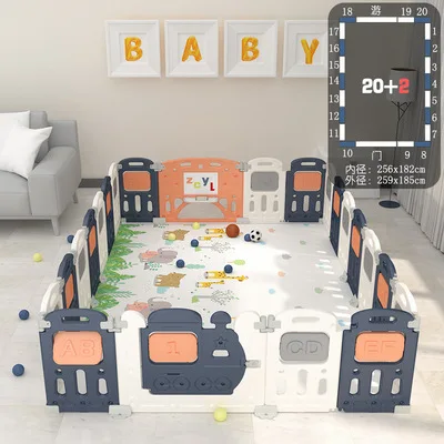 구매 아기 실내 놀이 틀, 어린이 놀이 공원, 가정용 아기 안전 크롤링 매트, 유아 보호 지상 장난감
