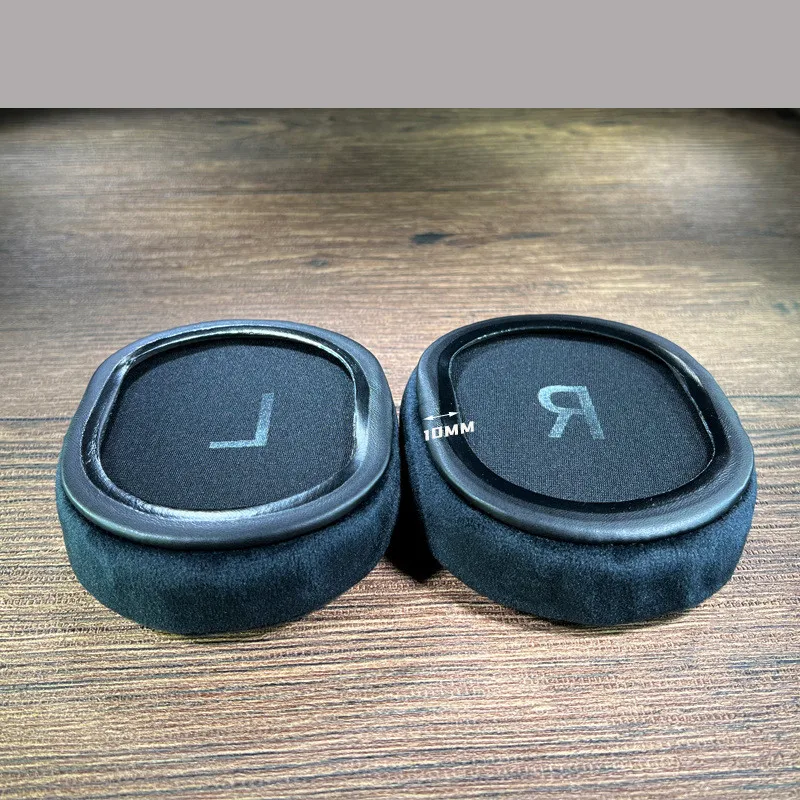 Сменные накладки для ушей из пены памяти овальные полностью бархатные 90X70 95X75 100X80