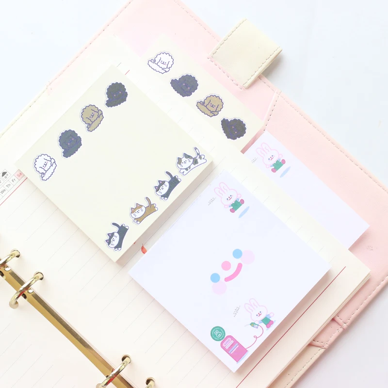 Новые милые Мультяшные блокноты Domikee в Корейском стиле для школьников и детей