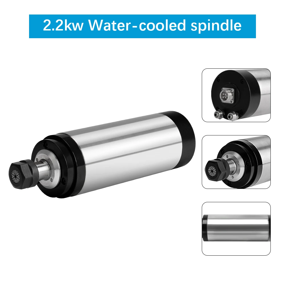 Набор с электродвигателем привода шпинделя фрезерный шпиндель 2 кВт водяным