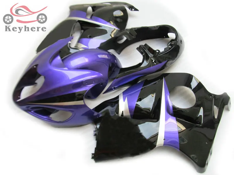 

Послепродажный китайский комплект обтекателей для Suzuki 1996 1997 1998 1999 GSX 1300R GSXR1300, фиолетовый, черный, мотоциклетный Обтекатели для зова