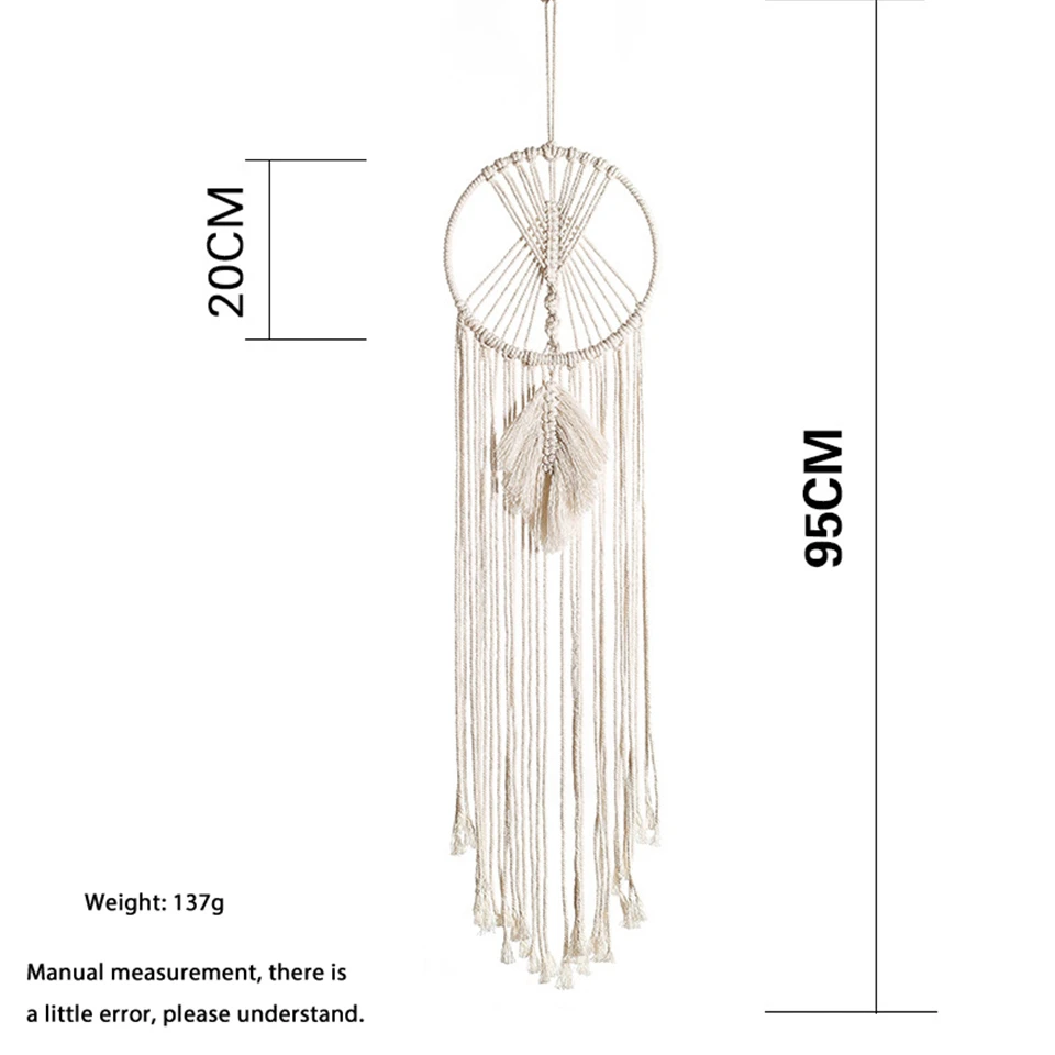Богемная стена гобелен из макраме Мандала индийская искусственная кожа