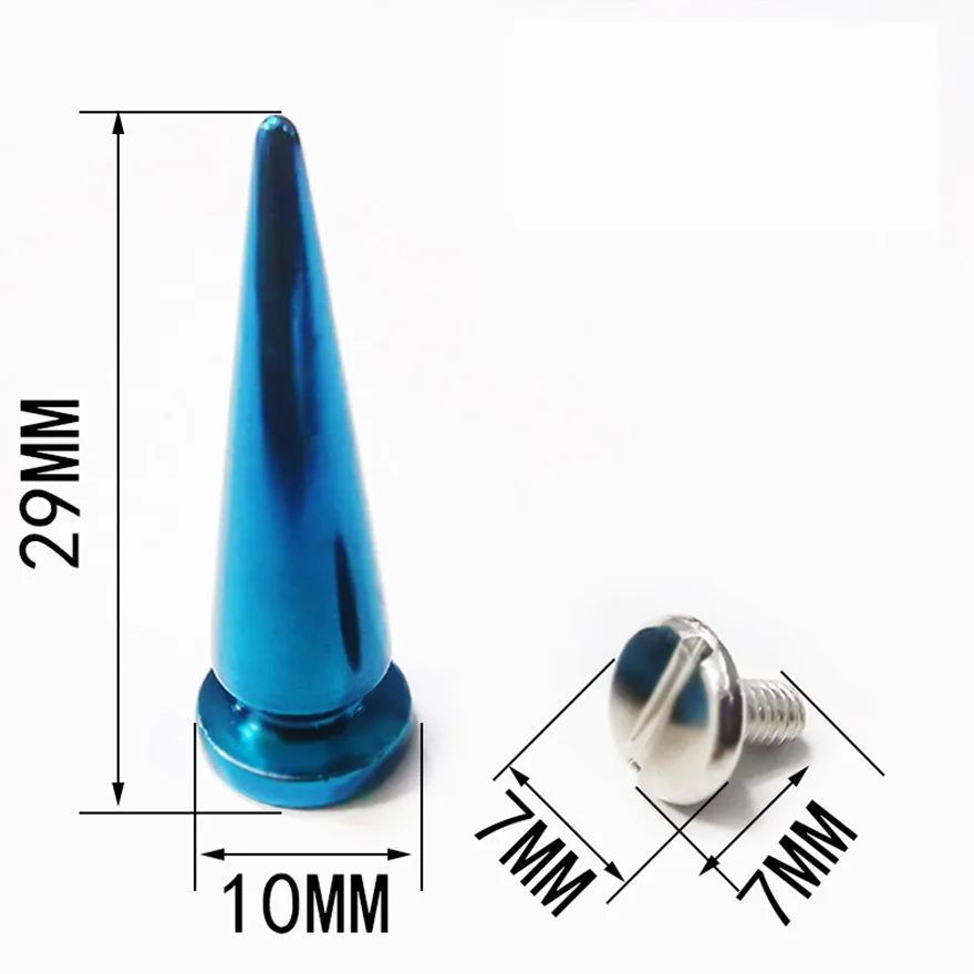 Металлические винтовые заклепки в стиле панк 2 набора ремешки сделай сам кожаный