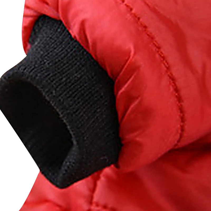 

Pet Warm Thickening Padded Clothes Winter Comfortable Breathable Dogs Hoodies Costume Durable Solid Color Pet Accessories