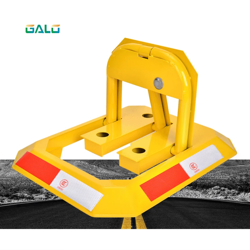 На открытом воздухе б/у водонепроницаемый ручной парковочный барьер замок