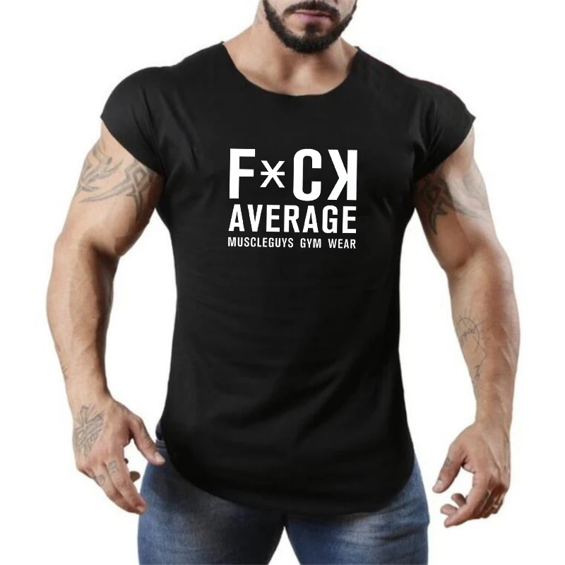 

Workout Casual Fashion Cotton Mens Tank Top Musculation Fitness Singlets Sleeveless Gym Clothing Bodybuilding Mesh Vest Shirt