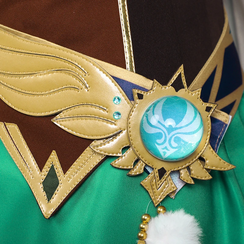 

Genshin Impact Venti Cloak Uniform Outfit Games Customize Cosplay Costumes