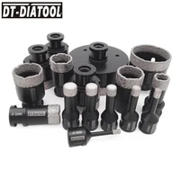 dt diatool 1pc dry diamond drilling core bits ceramic tile hole saw cutter granite marble drill bits with m14 thread