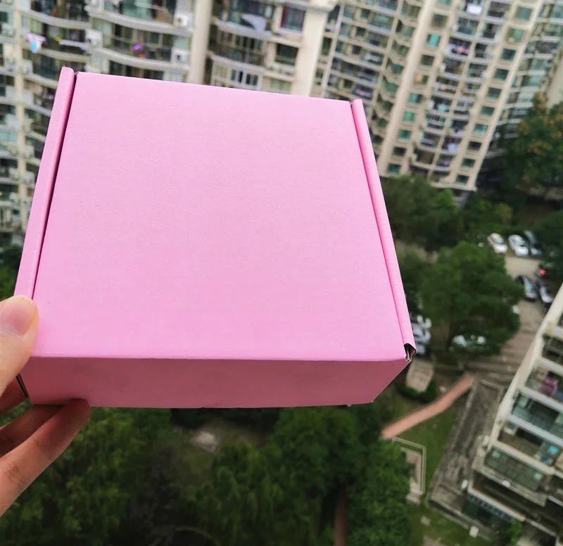 5 шт./10 шт./Крафтовая коробка цветная упаковка маленькая Подарочная пустая