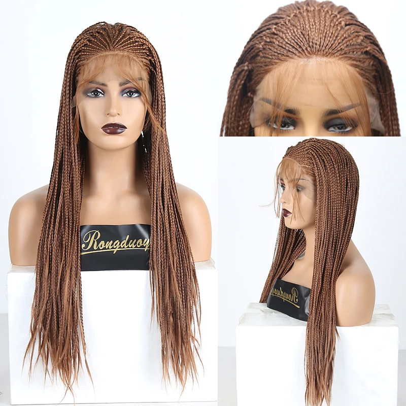 Парик длинный плетеный из синтетических волос термостойкий|Парик прядей на