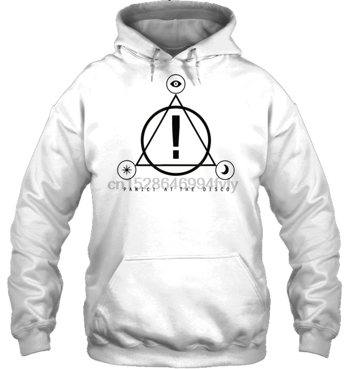 Мужская толстовка Panic! At The Disco Logo Женская уличная одежда|Мужские толстовки и