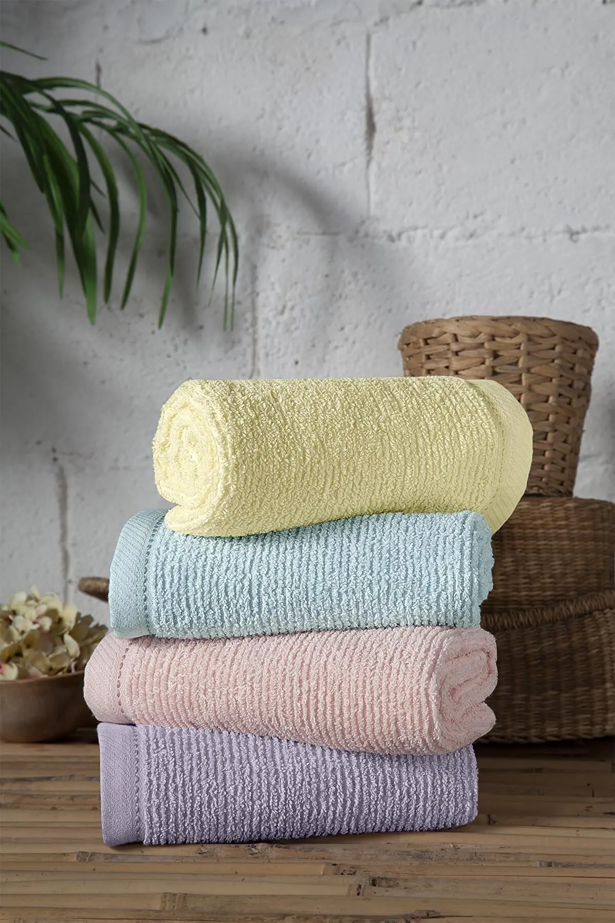 

Extra Soft, Modern 100% Cotton 50x90cm. Hand / Face Towel Set