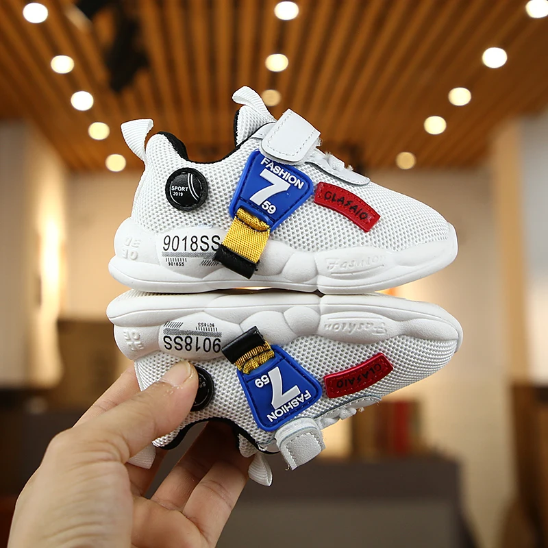 Детские кроссовки для мальчиков обувь девочек сезон весна-осень спортивная