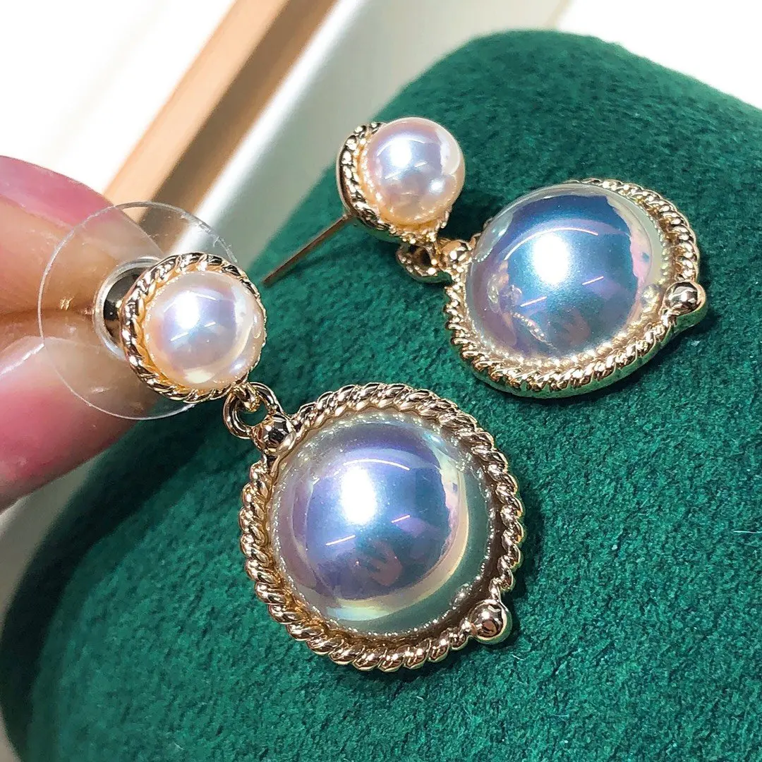 

Новинка 2020, модные висячие серьги с имитацией абразивного жемчуга, женские подарки