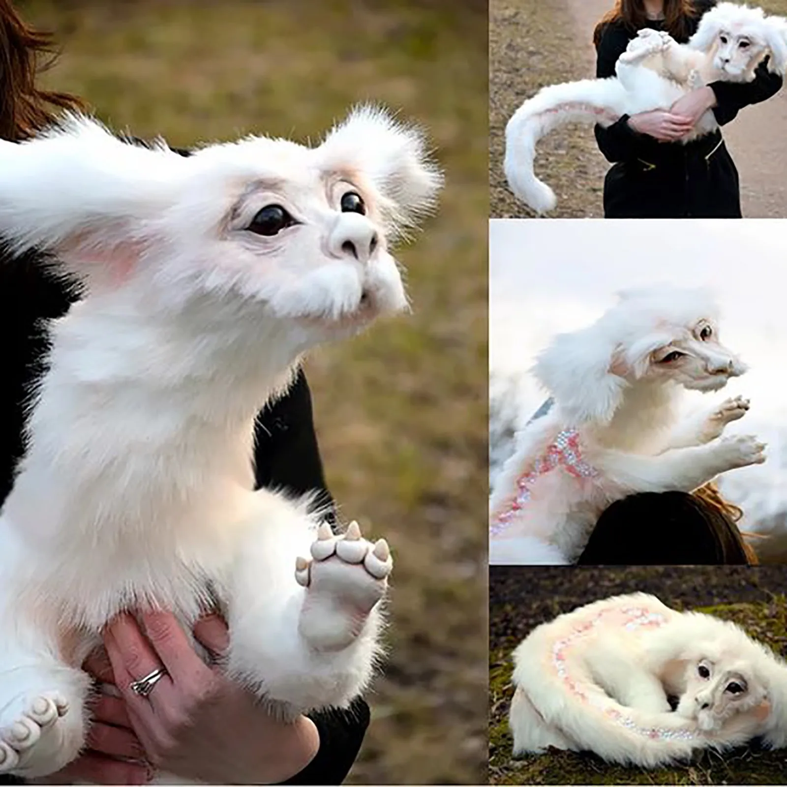 Забавный подарок плюшевая кукла червь из лабиринта Falkor невечной истории ручная