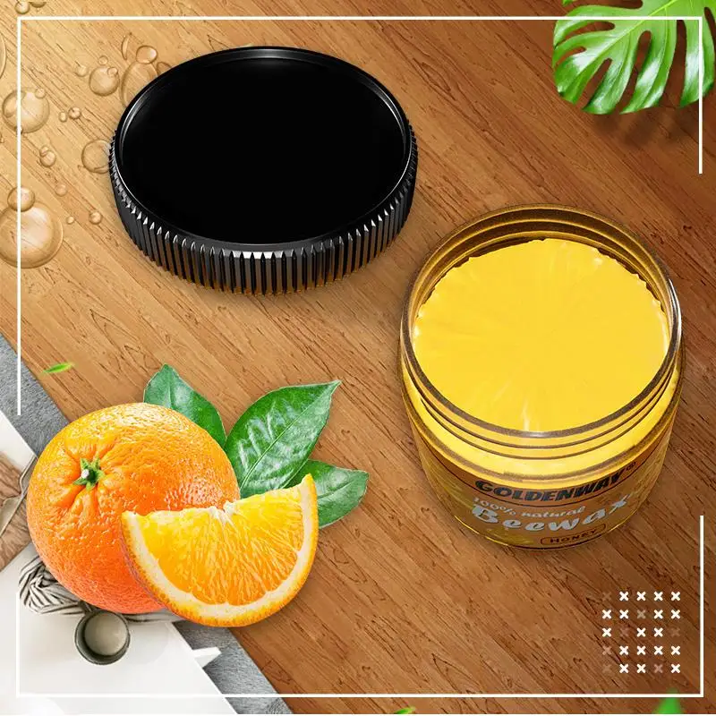 

Goldenway Aromatic Beewax 1pcs Car Care Wax Wood Maintenance Cleaning Polished Waterproof Wear-Resistant Wax Auto Furniture Care