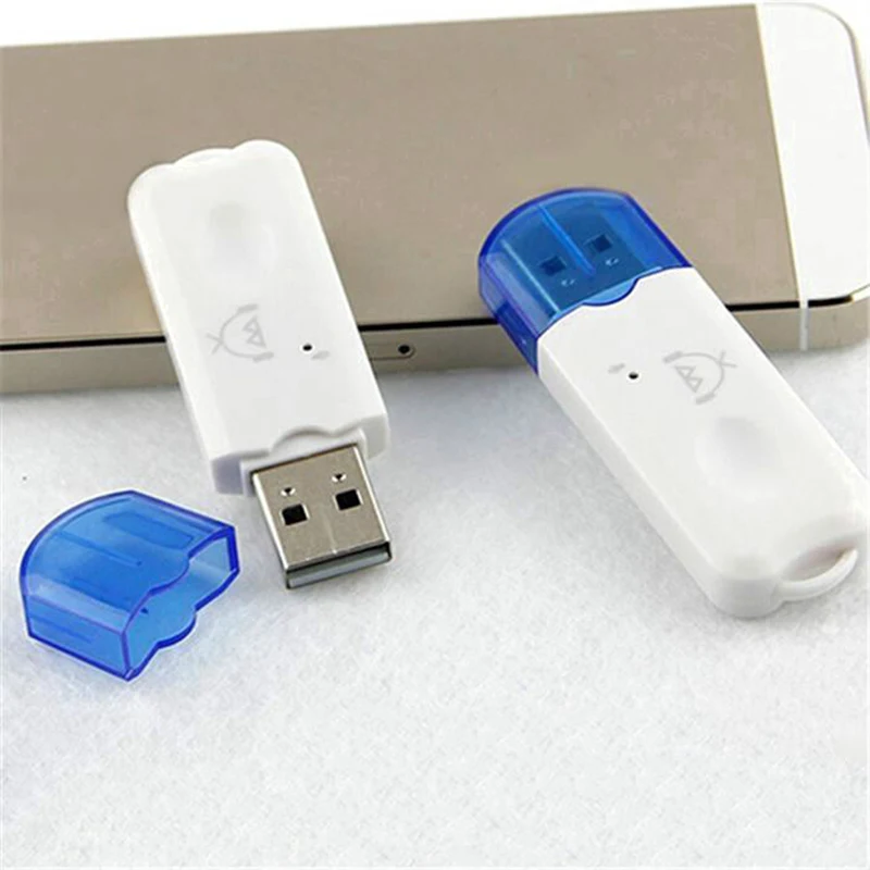 Портативный Bluetooth аудио приемник USB адаптер Plug And Play Автомобильный Динамик Вызов