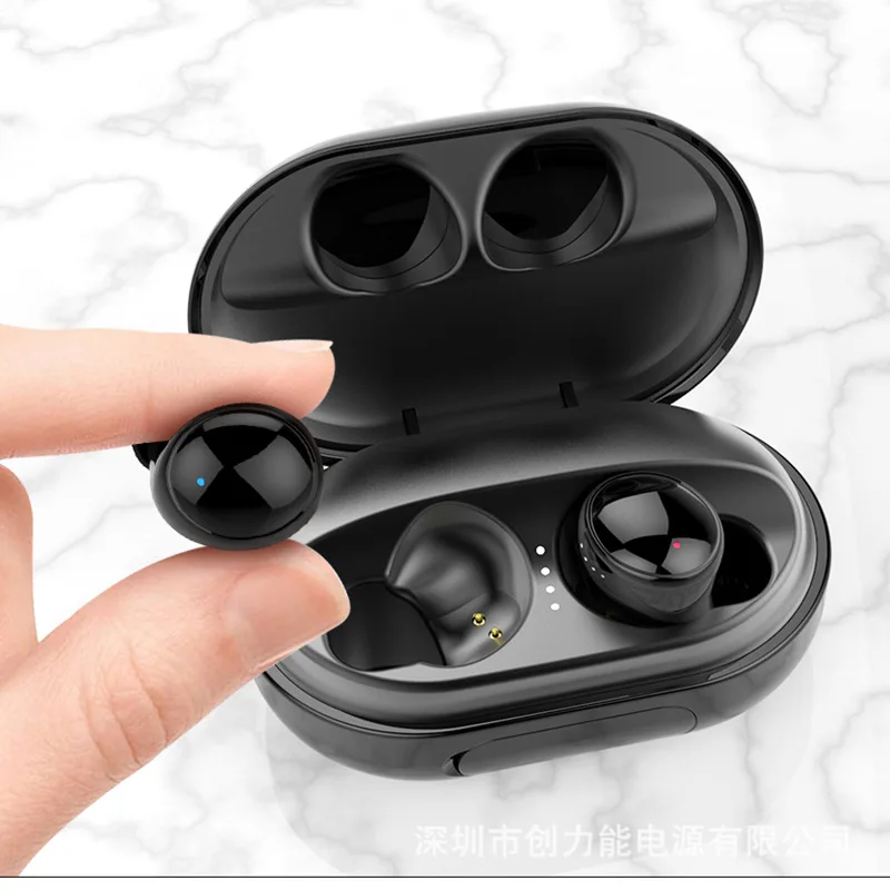 Оригинальные наушники C5 TWS IPX8 Bluetooth V5.0 спортивные с сабвуфером стерео звук