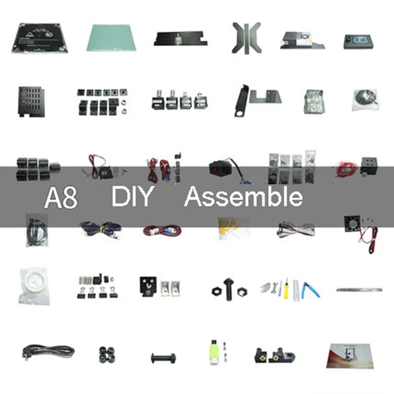 ANET A8 3D принтер Настольный уровень Creality/размер печати 220*220*240/DIY печать ABS PLA