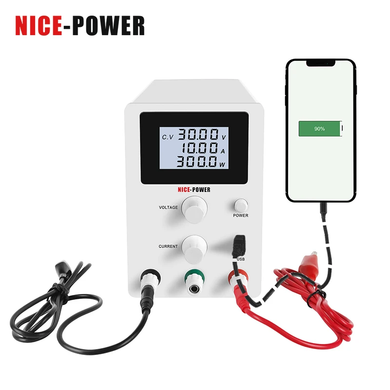 Лабораторный источник питания постоянного тока NICE POWER импульсный для