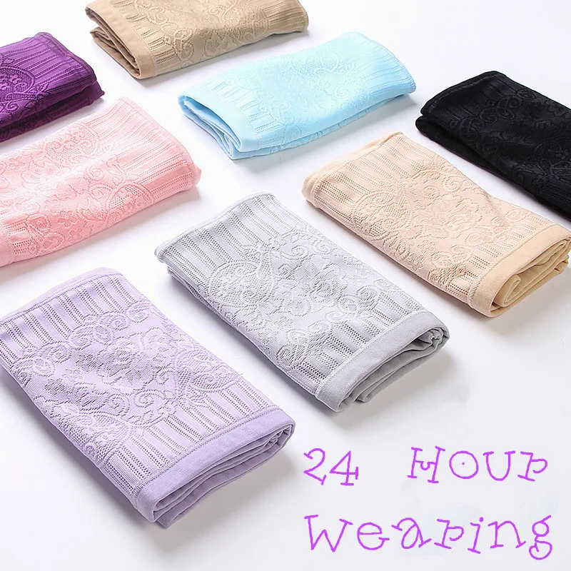 Бесшовное женское корректирующее белье с высокой талией утягивающие живот