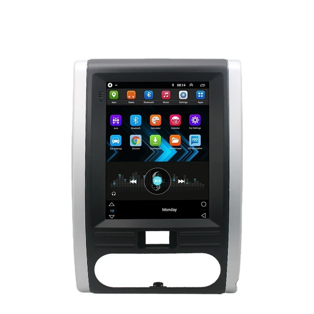 Автомобильный GPS-навигатор в стиле Tesla на Android для NISSAN X-TRAIL/Qashqai 2008-2013 автомобильное