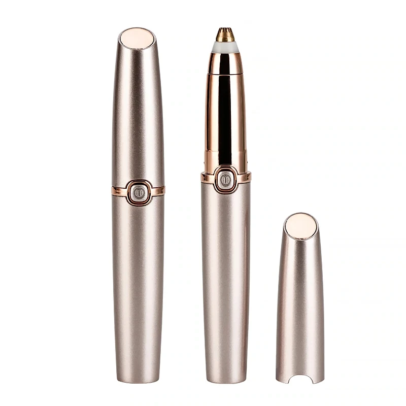 Мини электрический триммер для бровей эпилятор губ удаление волос