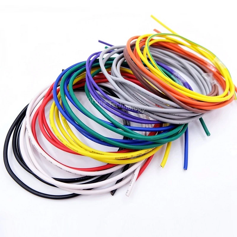 5 м/10 м проводной кабель UL1571 луженая медная проволока пвх Изолированная 32AWG 30AWG 28AWG