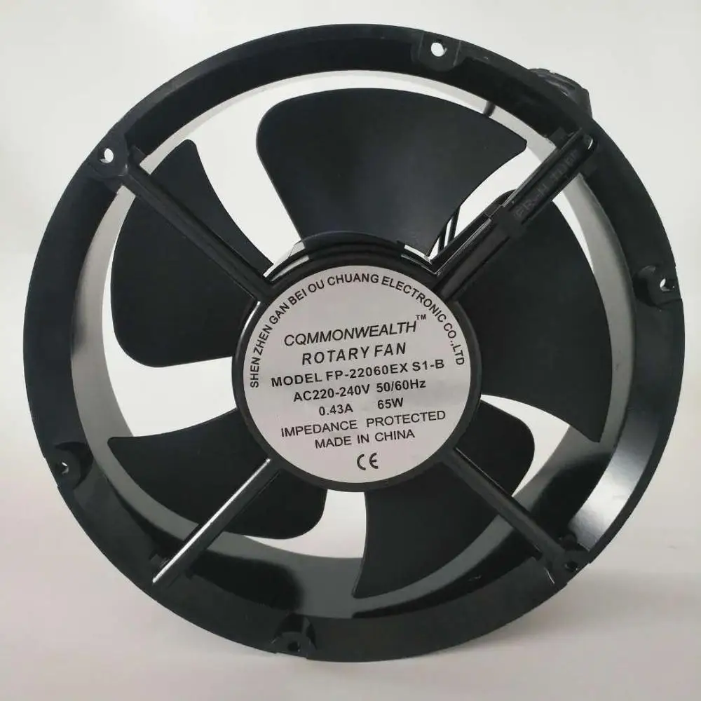Вентилятор охлаждения FP20060EX-S1-B промышленный вентилятор 20 см двойной шар 110 V/220 V/380 V