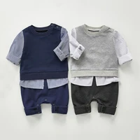 baby boy rompers clothes autumn long sleeve newborn infant boys jumpsuits winter outerwear baby playsuits overalls