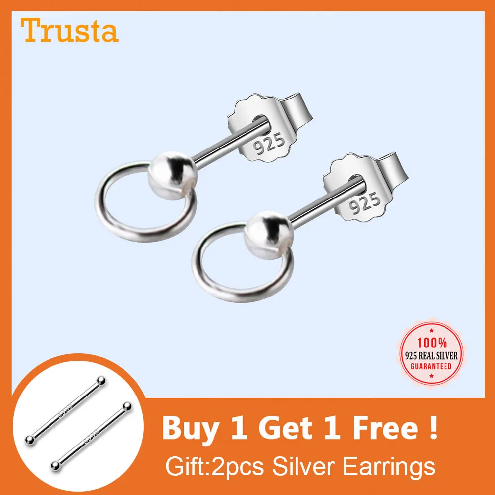 Trusta 2020 новые женские ювелирные изделия из 100% стерлингового серебра 925 пробы
