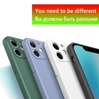 liquid silicone slim soft cover phone case for apple iphone 11 pro max plus se 2 xr xs x 9 10 8 7 new cases capa funda coque