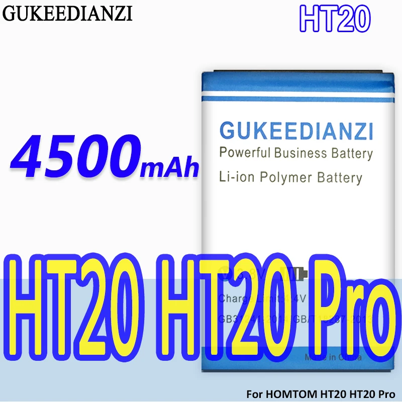 Оригинальный запасной литий ионный аккумулятор GUKEEDIANZI 4500 мАч HT20 для телефона HOMTOM