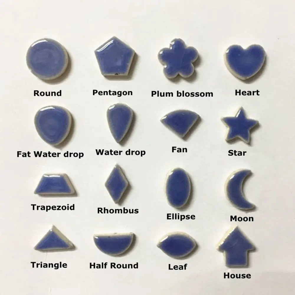 10 шт. мозаичная зеркальная инкрустированная плитка ручной работы керамика