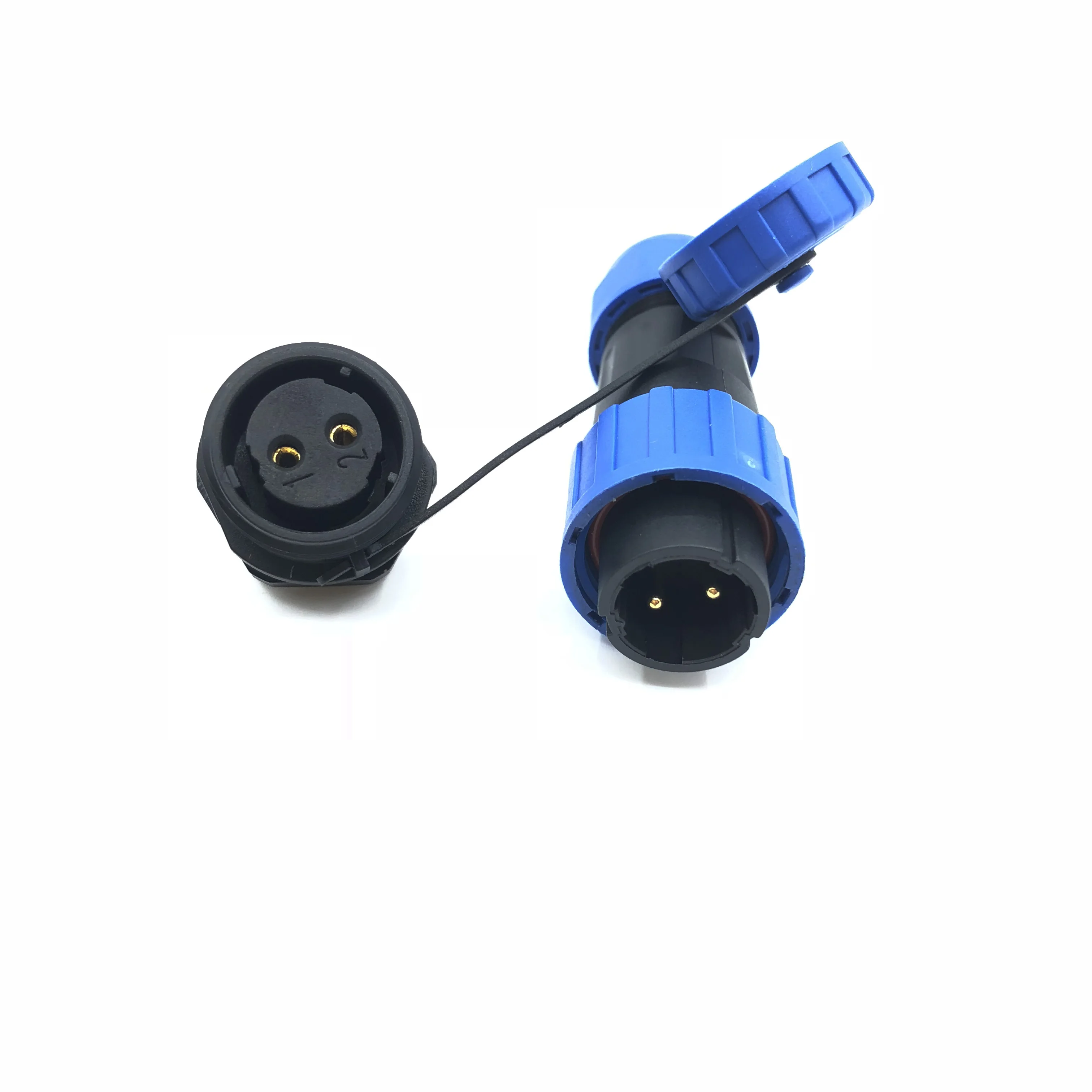 IP68 SP16 водонепроницаемый разъем штекер и гнездо 2 3 4 5 7 9 Pin задняя гайка монтажный
