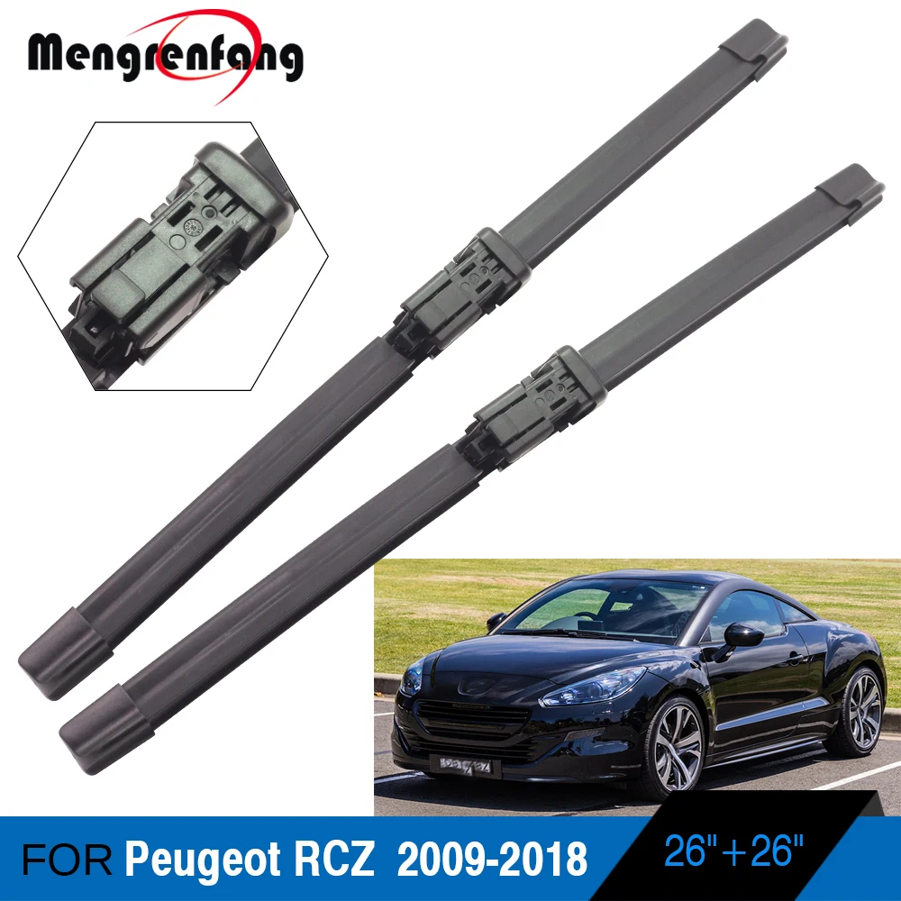 Для Peugeot RCZ лобовое стекло автомобиля стеклоочистителей Мягкие резиновые